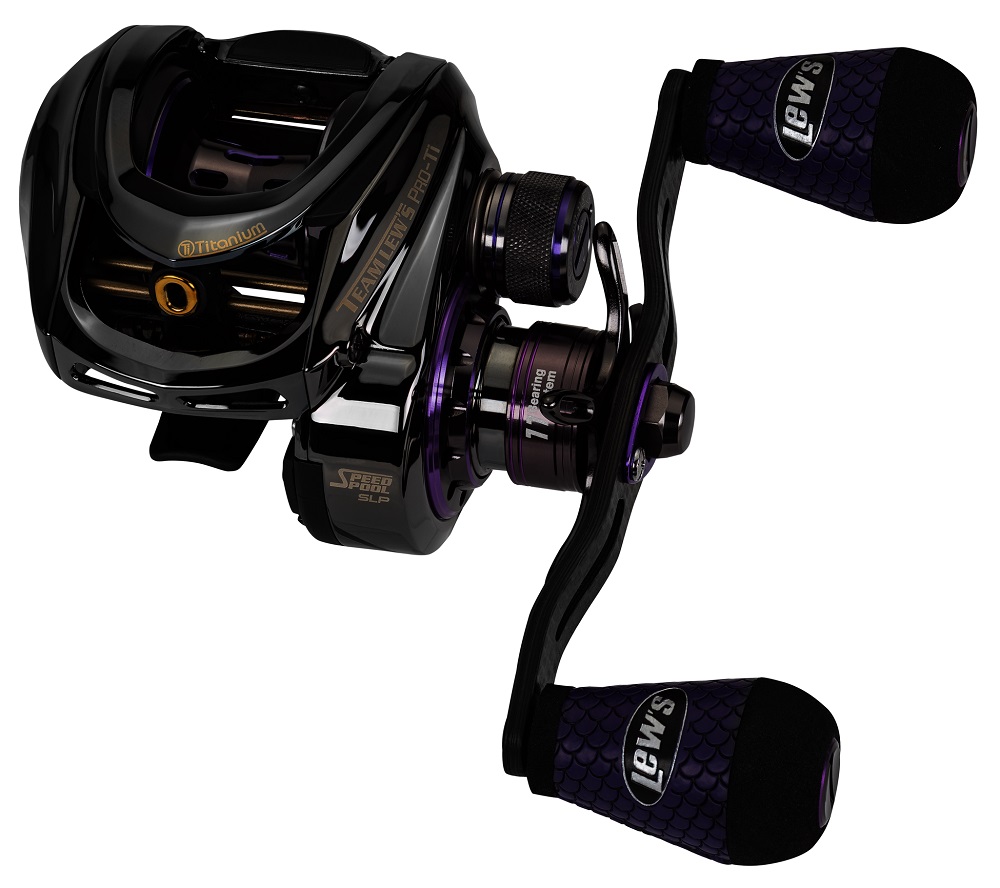 LEWS Team Pro Ti SLP Bait Casting Reel LH